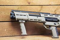 SALE PRICE DROP EASY PAY 99 DOWN LAYAWAY 12 MONTHLY PAYMENTS Standard  DOUBLE BARREL 16 Round PUMP Fires 2 3/4 or 3 shells DP-12 12GA Two Picatinny FLAT DARK EARTH Composite foregrip FDE receiver Synthetic stock rubber grip DP12FDE Img-4