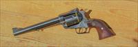 60 EASY PAY Ruger New  Revolver Model Super Blackhawk .44 Magnum 7.5 adjustable sights barrel 120 twist 6 Shot OLD Western Standard series  patented Transfer Bar mechanism .44 Mag  wood grips Rosewood Grips 0802 Img-1