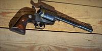 60 EASY PAY Ruger New  Revolver Model Super Blackhawk .44 Magnum 7.5 adjustable sights barrel 120 twist 6 Shot OLD Western Standard series  patented Transfer Bar mechanism .44 Mag  wood grips Rosewood Grips 0802 Img-11