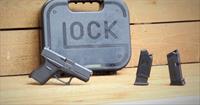  Disclaimer Glock dose not come with free will  HANDGUN GLK concealed carry  Crime Prevention and reduction G-43 POLY Weight 18 oz GLK G43  6 + 1  CAP Single Stack PI4350201 9mm Black Polymer Synthetic Grips EASY PAY 31 DOWN   Img-2