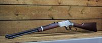 Henry Silver Eagle Lever Action Rifle .17 HMR 20 Octagonal Barrel 12 Rounds Nickel Engraved Receiver Walnut  H004SEV  EASY PAY  67 Img-5