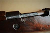 EASY PAY 41 Firearm type Used in World WAR I - WWII ERA Before and after the  Rise of young Hitler in the socialist party engraved M24/47 Looks Russian  8mm 8X57MM Mauser CI wood & metal STRAIGHT BOLT Serial number Shown in pics RI2777EVC  Img-3