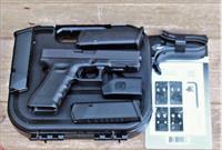 EASY PAY 59 DOWN LAYAWAY 12 MONTHLY  PAYMENTS  GLK GLOCK 17 MOS Modular Optics System Polymer Poly G-17 G17 Gen 4 9mm cartridge Gen4 reversible magazine  4.48 Barrel 17 Rounds rds Optics Black  Police military competition ect PG1750203MOS Img-1