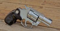 69 Colt Cobra Conceal & Carry Wood Medallion Grips High Polish 38 Spl+P Revolver  Double action Hammer Pulls Back for smooth Shooting stainless steel frame Brass Bead COBRASC2BB Img-17