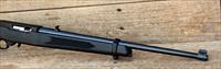 19 EASY PAY  Ruger Black 10/22 .22 Long Rifle C116 RH twist 18.5 barrel Adult or Youth training rifle Drilled and tapped for scope mount Small varmint hunting 22lr  10 round  18.5 contoured buttpad Barrel 1151-f Img-4