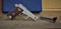1. Easy Pay 72 Beretta Model 85FS Cheetah compact pistol Conceal Carry .380 ACP Handgun 3.8 Barrel 8 Rounds Walnut Grip Nickel Finish J85F212 Img-4