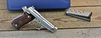 1. Easy Pay 72 Beretta Model 85FS Cheetah compact pistol Conceal Carry .380 ACP Handgun 3.8 Barrel 8 Rounds Walnut Grip Nickel Finish J85F212 Img-8