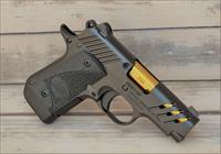54 EASY PAY Kimber Micro 9 ESV 9mm Conceal Carry Boot Carry  Tritium Night Sights Black TiN Gold  7rd Stainless steel kim3300199 Img-1