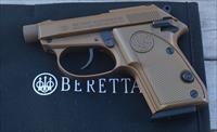 35 EASY PAY Beretta 3032 Tomcat Covert .32 ACP concealed carry Threaded Barrel 7 Rounds FDE Polymer Grips  J320126 Img-1