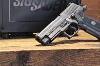 EASY PAY 110 DOWN LAYAWAY 12 MONTHLY PAYMENTS Sig Sauer service use today Elite NS  Day Night Sights Beavertail  E26R9LEGIONS series P226 Legion  Gray PVD Finish SAO 9mm 4.4 15+1 Black G10 Grip Gray PVD Img-2