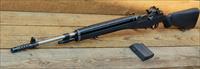 99 EASY PAY Springfield M1A Loaded CA Approved scope recomended 6.5 Creedmoor aperture rear sight Long Range 1000-yard rifle target  bayonet lung  National Match Grade 22-inch stainless steel barrel muzzle brake 18 twist  MA9826C65CA Img-1