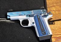 EASY PAY 89 LAYAWAY  Kimber Micro 9 Sapphire Pistol KIM3300111   PVD finish 9MM, 3.15, Sapphire/Black Grips, Sapphire Slide, 6 Rd Img-2