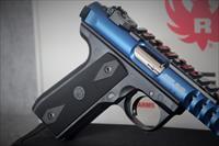 EASY PAY  40 LAYAWAY Ruger 22/45 Lite Rimfire Pistol 3908, 22 LR, 4.4 Threaded, Black Polymer Grip, Blue Anodized Finish, 10 Rd Img-3