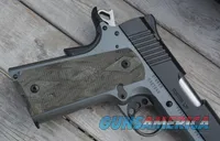 $47 EASY PAY MADE IN THE USA  Kimber Custom LW Night Patrol 1911 open carry  conceal carry Home Defense  Red Fiber Optic Front Sights  5 Stainless steel match grade Barrel 45 acp Brown Hogue Grips 3700705 