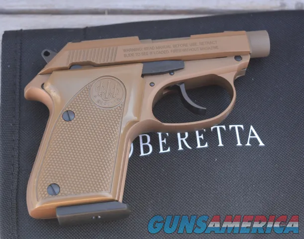 34 EASY PAY Beretta 3032 Tomcat Covert .32 ACP concealed carry Threaded Barrel 7 Rounds FDE Polymer Grips  J320126 Img-1