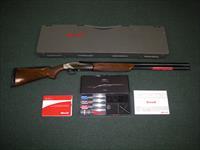 Benelli 828U Shotgun Nickel/Wood 12ga 26" NEW #10703