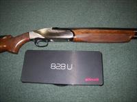 Benelli 828U Shotgun Nickel/Wood 12ga 26" NEW #10703