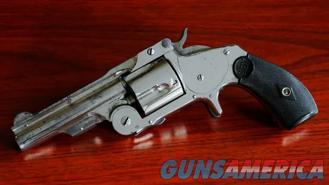 Smith & Wesson First Model Nickel "Baby Russian" .38 S&W