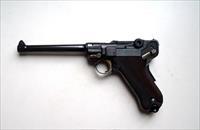 MAUSER COMMERATIVE GERMAN LUGER WITH DISPLAY CASE - MINT CONDITION