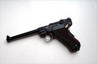 MAUSER COMMERATIVE GERMAN LUGER WITH DISPLAY CASE - MINT CONDITION
