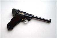 MAUSER COMMERATIVE GERMAN LUGER WITH DISPLAY CASE - MINT CONDITION