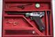 MAUSER COMMERATIVE GERMAN LUGER WITH DISPLAY CASE - MINT CONDITION