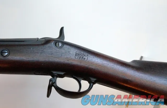 SPRINGFIELD U.S. TRAPDOOR RIFLE MODEL 1878 WITH ORIGINAL BAYONET AND SCABBARD