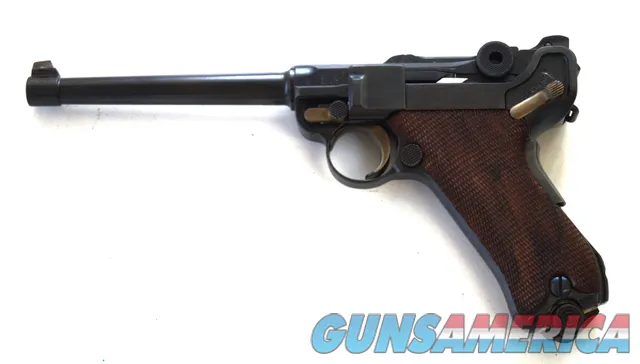 1906 DWM NAVY GERMAN LUGER - 2ND ISSUE WITH DISPLAY CASE