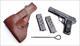 RUSSIAN TOKAREV TT33 MILITARY PISTOL RIG WITH 2 MATCHING NUMBERED MAGAZINES - MINT CONDITION