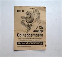 WWI ORIGINAL CIVILIAN - ARMY GAS MASK WITH ORIGINAL BOX