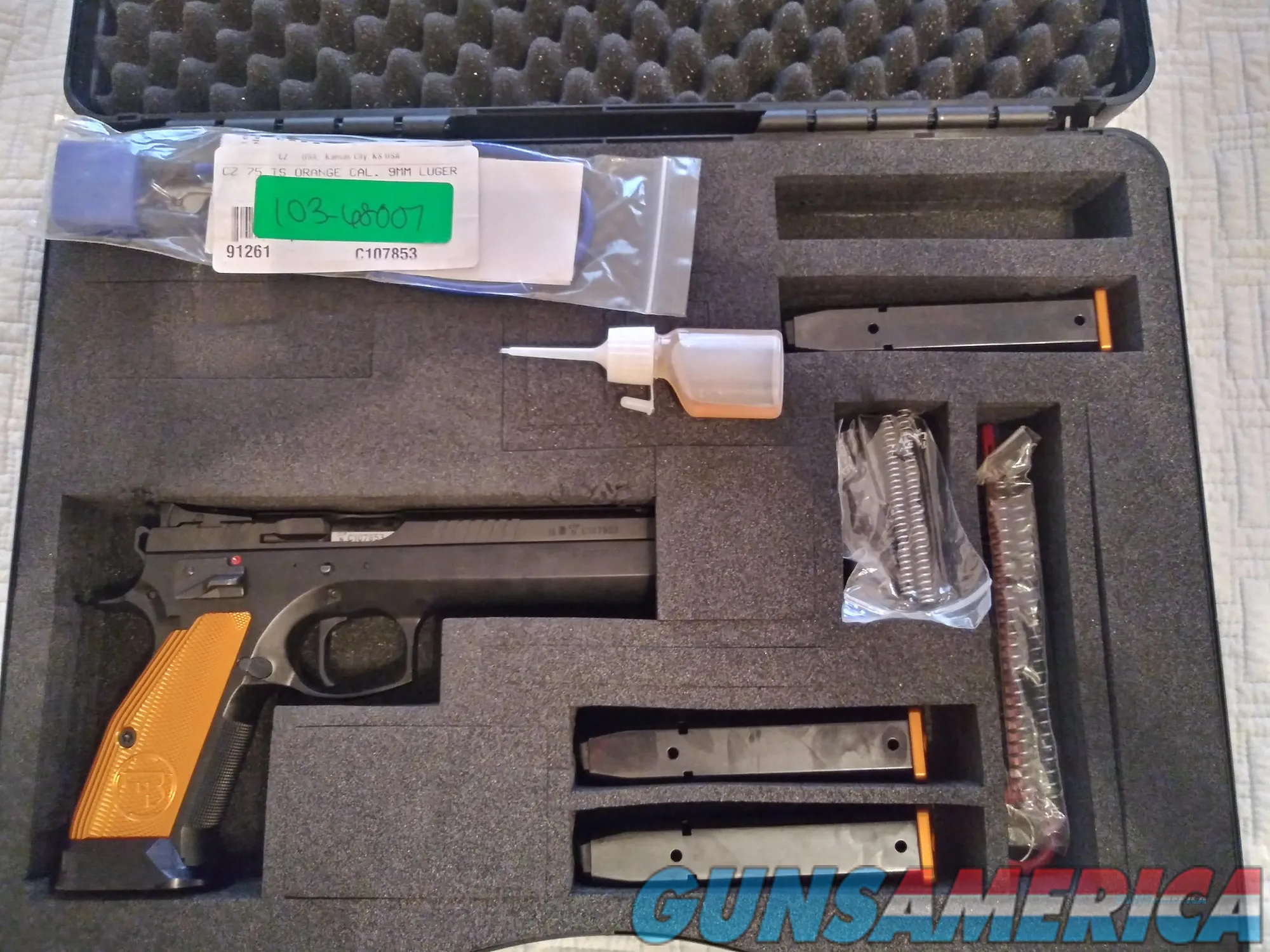 CZ Tactical Sport Orange (TSO) 9m... for sale at