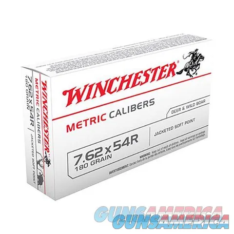 Winchester MC54RSP 7.62x54mm Ammunition, 200 Rounds