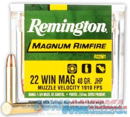 Remington R22M1 .22 Win Mag, 500 Rounds