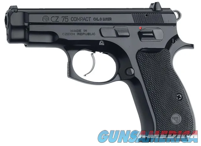 CZ-USA 75 D Compact 9mm Pistol - New, CA OK