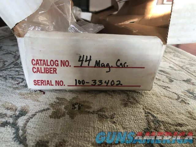 Ruger carbine 44 mag 