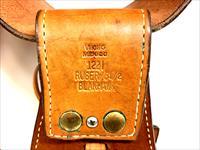 Viking Mexico Model 1221 Leather Holster Rig For Ruger Blackhawk 6 1/2" Barrel