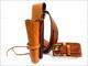 Viking Mexico Model 1221 Leather Holster Rig For Ruger Blackhawk 6 1/2" Barrel