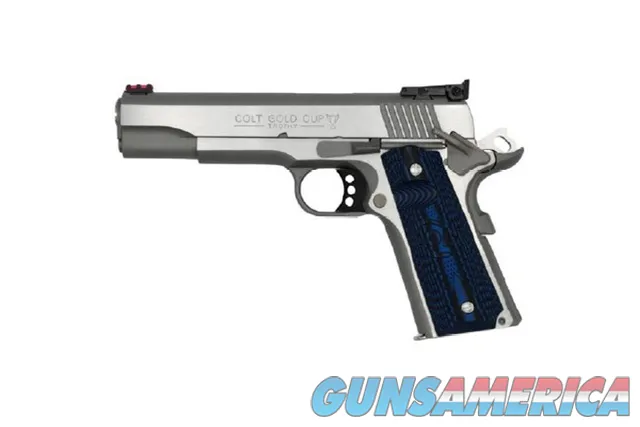 Colt Stainless Gold Cup Lite 1911, .45 ACP NEW O5070GCL