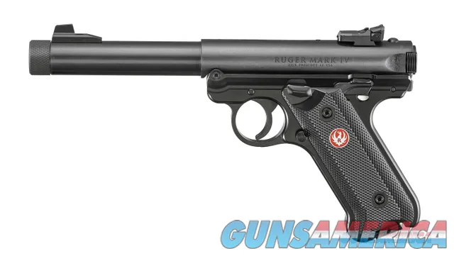 Ruger Mark IV Target, .22 Long Rifle, 5.5" Threaded Barrel NEW 40178