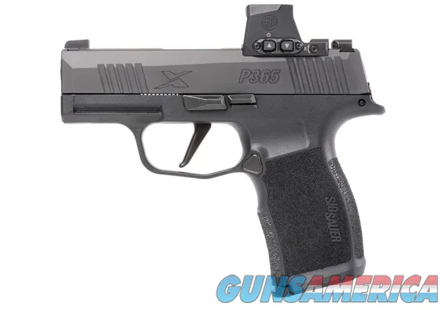 Sig Sauer P365X, 9mm, Romeo-X Compact Red Dot Sight NEW Free Shipping 365X-9-BXR3-RXX-10 Ten Round Magazines