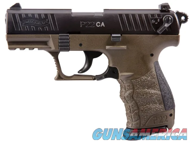 Walther P22 Military, .22 lr, California Compliant NEW 5120338