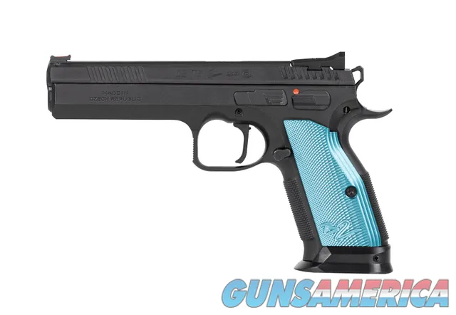 CZ TS 2, 9mm, Blue Grips NEW 91220