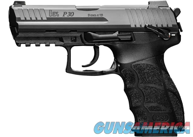 Heckler and Koch P30S, Variant 3, 9mm NEW Ten Round Mags Night Sights 81000114
