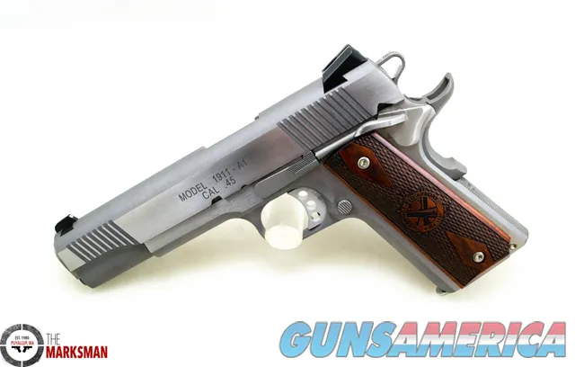 Springfield Stainless Steel Loaded 1911, .45 ACP, CA Compliant NEW PX9151LCA