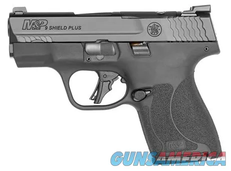 Smith and Wesson M&P9 Shield Plus Optic Ready, 9mm, Night Sights NEW 13558 No Thumb Safety