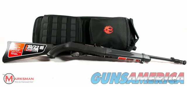 Ruger 1022 Takedown with Threaded barrel & Flash Suppressor 22 lr NEW 11112