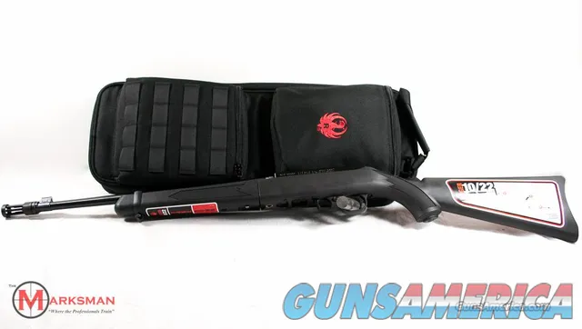 Ruger 1022 Takedown with Threaded barrel & Flash Suppressor 22 lr NEW 11112