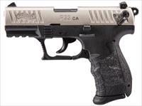 Walther Nickel P22, .22 Long Rifle, CA Compliant NEW 5120336
