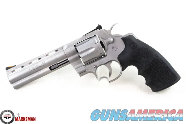 Colt Python, .357 Magnum, 5", Hogue Rubber Grips