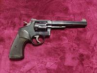 Smith and Wesson K-38 Combat Masterpiece 6" barrel.